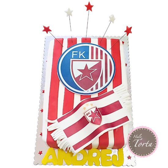 Crvena Zvezda grb i šal
