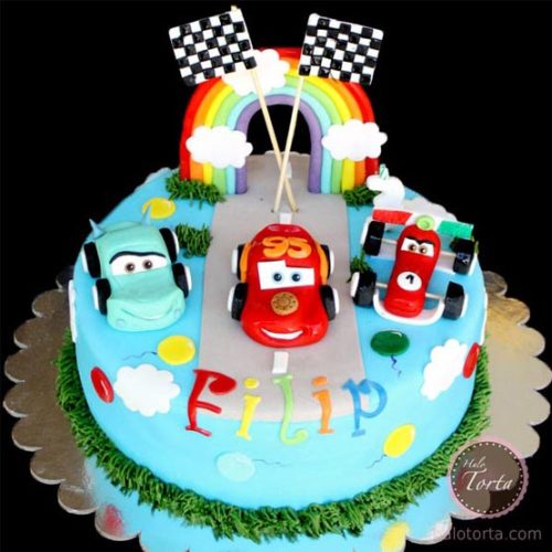 Cars Automobili torta