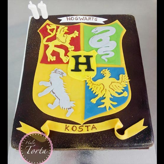 Hogwarts torta - Harry Potter
