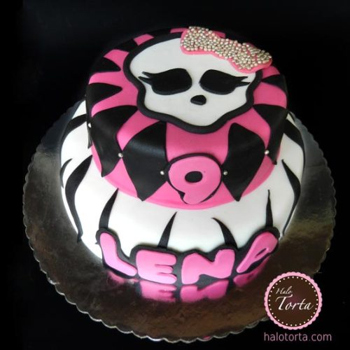 Monster High torta sa lobanjom