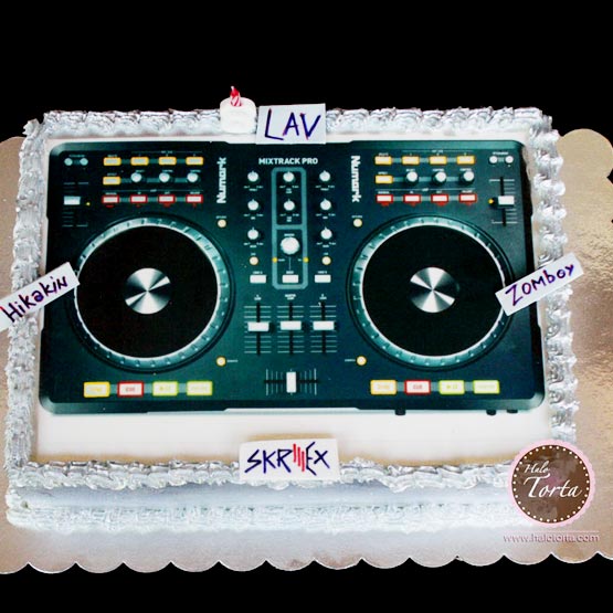 DJ mikseta torta