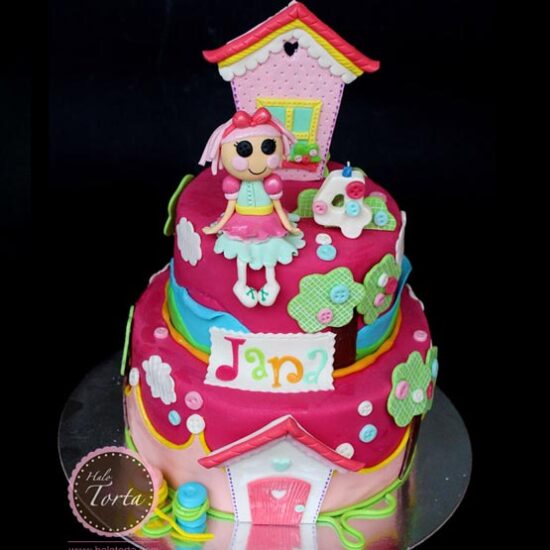 Lalaloopsy torta