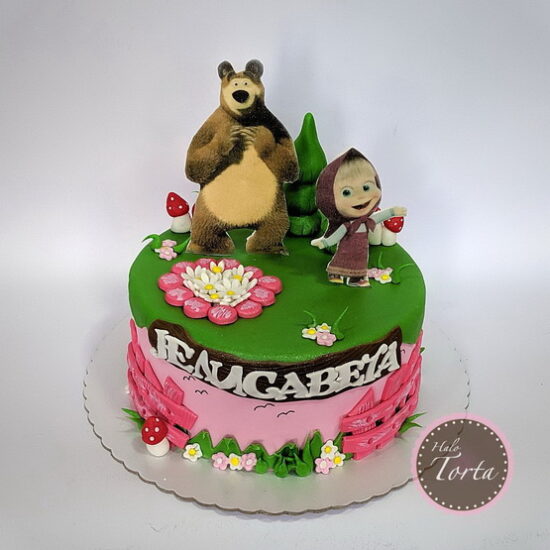 Torta Masa i meda sa jestivim slicicama