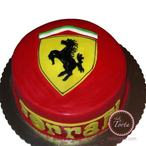 Ferrari logo torta
