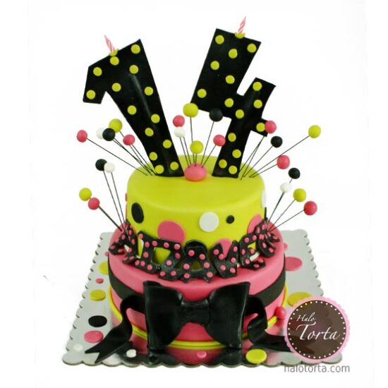 Neon torta