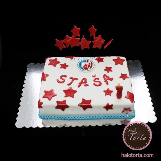 Torta Crvena zvezda sa zvezdama