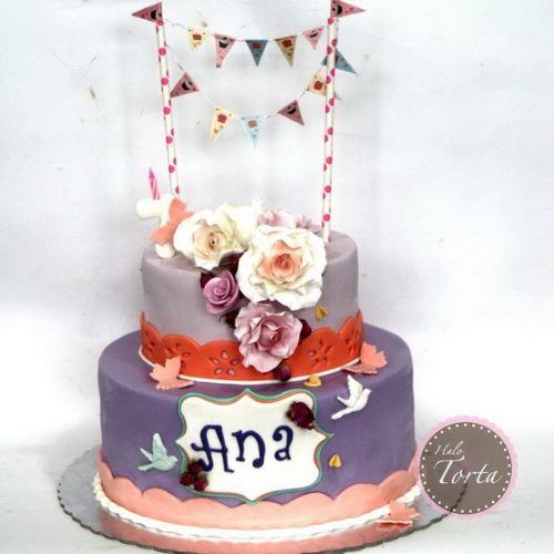 Romanticna torta za devojcicu
