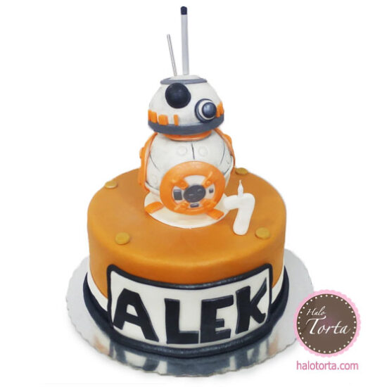 Star Wars Torta BB8