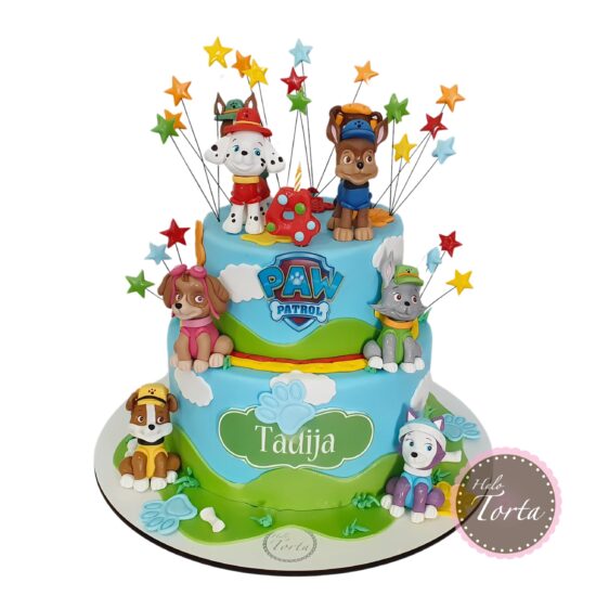 Torta sa figuricama Patrolne šape