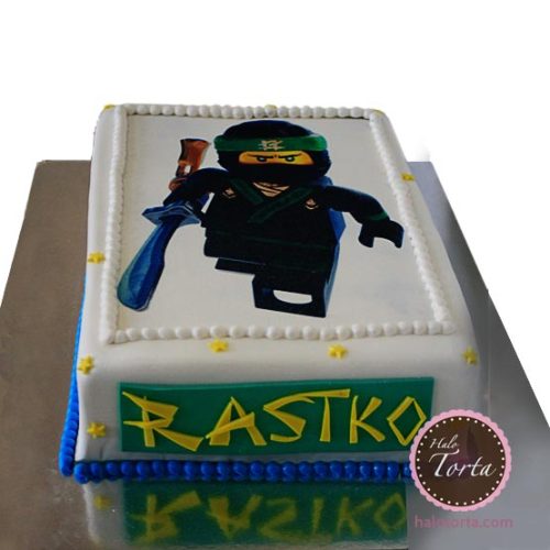 Ninjago slika na torti