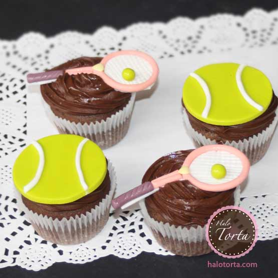 Tenis cupcakes