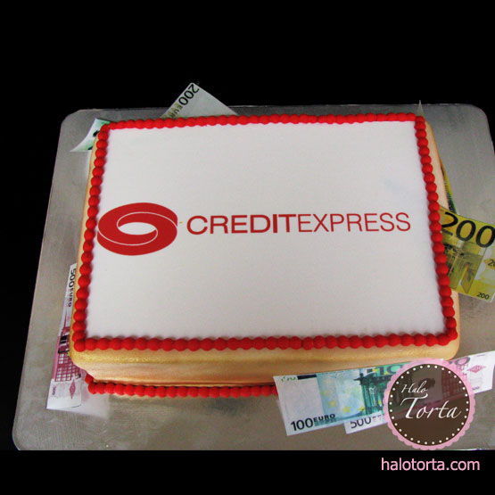 Credit Express torta za firmu
