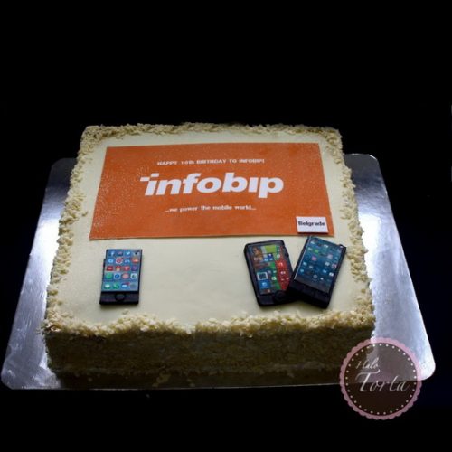 InfoBip torta logo