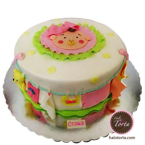 Torta za rodjenje bebe
