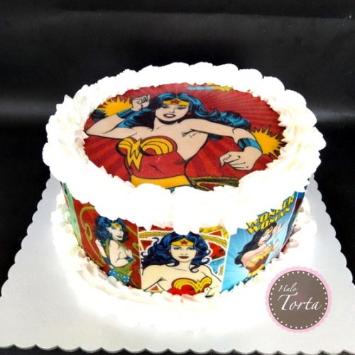 Superwoman torta 2