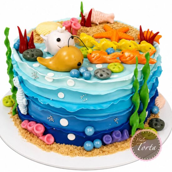 Torta ribice i more
