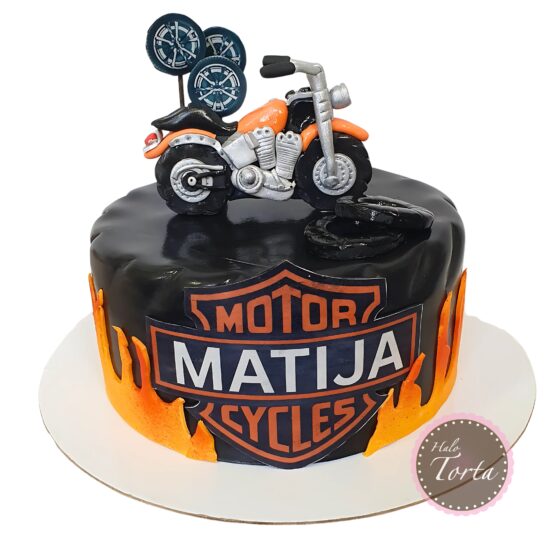 Harley motor torta