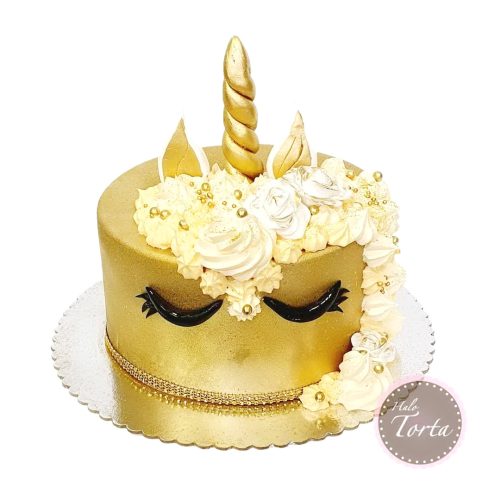Zlatni jednorog torta