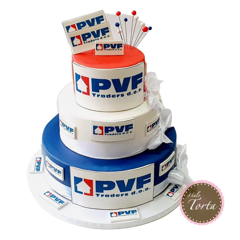 PVF Traders torta za firmu