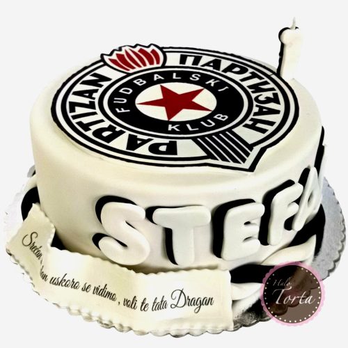 Partizan grb torta
