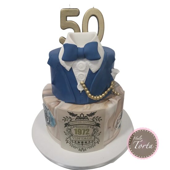 Torta za muškarca za 50. rođendan