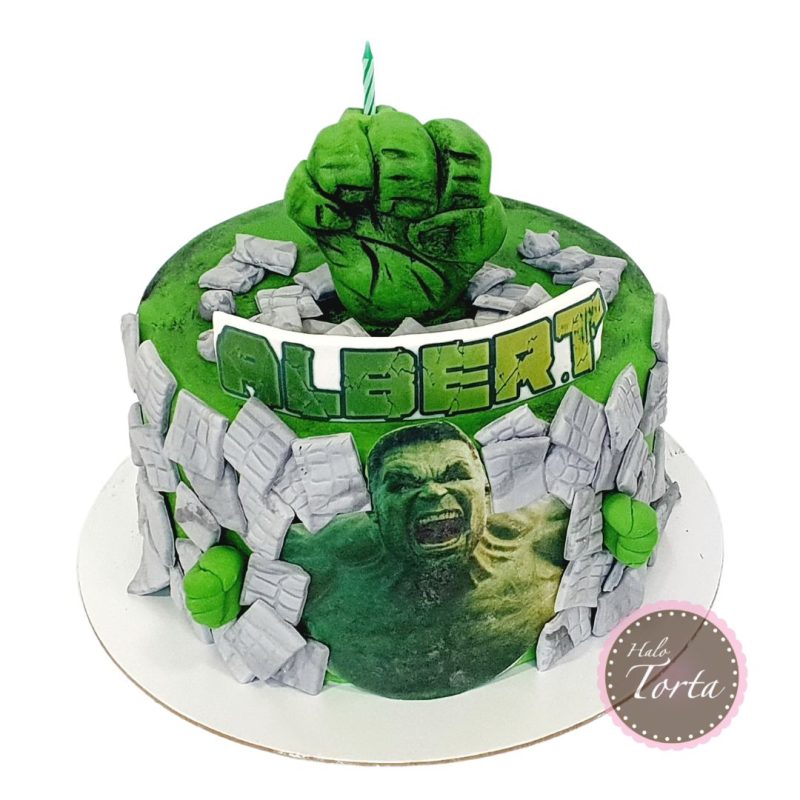 Torta Hulk pesnica