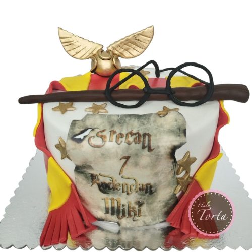 dt2048-Hari Poter torta sa natpisom