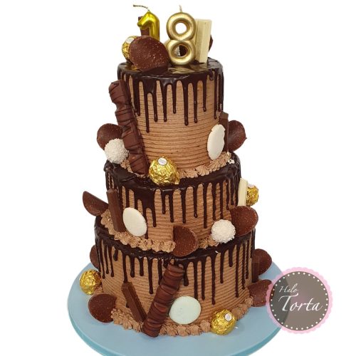 Cokoladna torta za 18. rodjendan