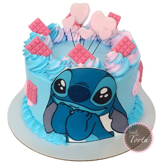 Plava torta Stič sa čokoladicama