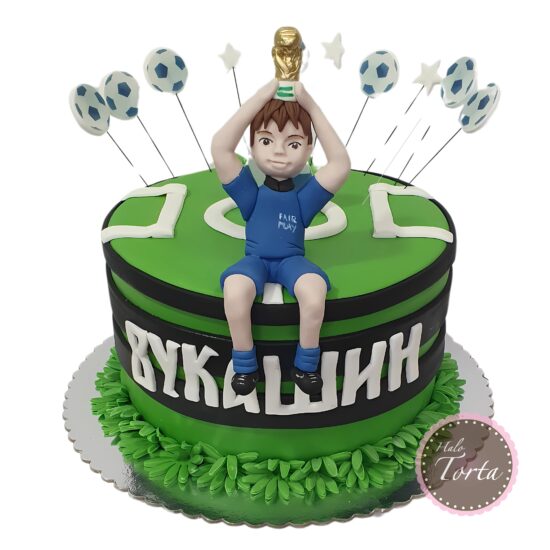 dt2098-Torta fudbaler i pehar
