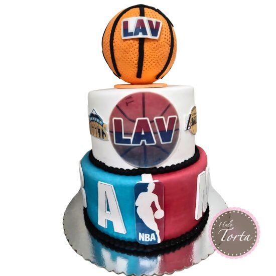 dt2229-NBA torta košarka