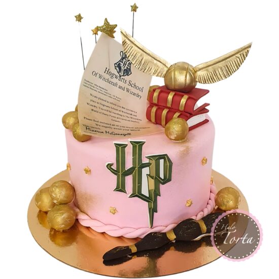 dt2275-Harry Potter roze torta (1)