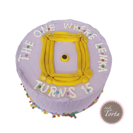 dt2305-Friends (Prijatelji) torta