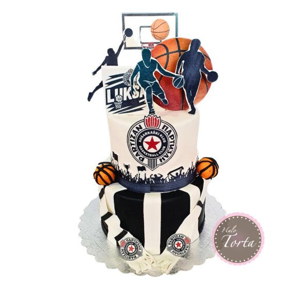 Košarka Partizan torta
