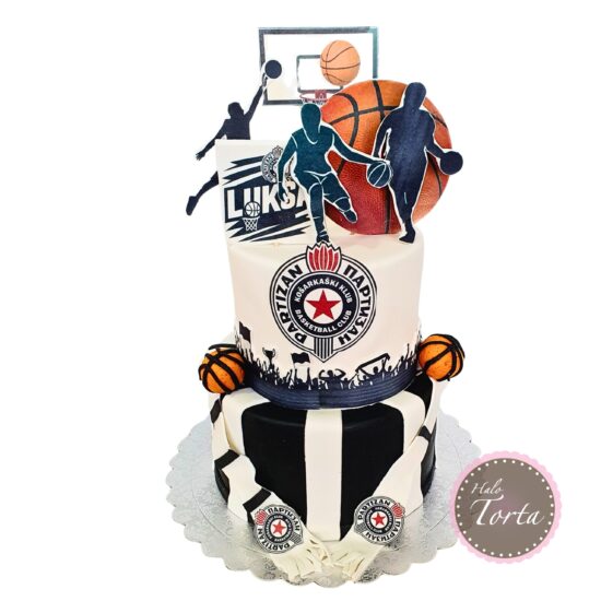 Košarka Partizan torta