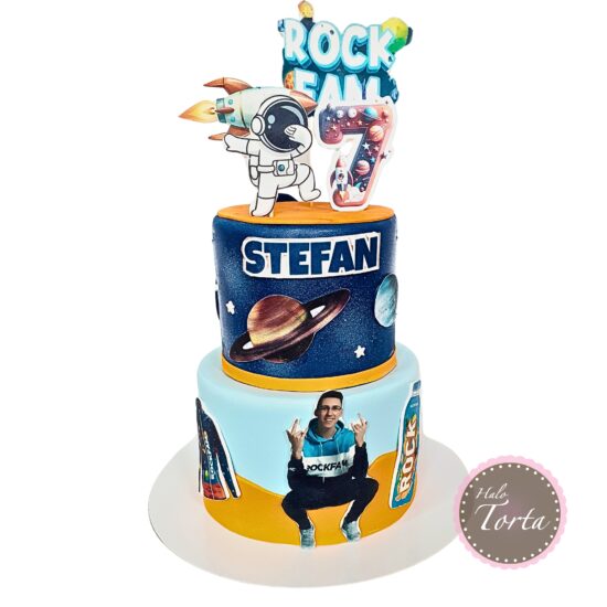 Rockfam rođendanska torta