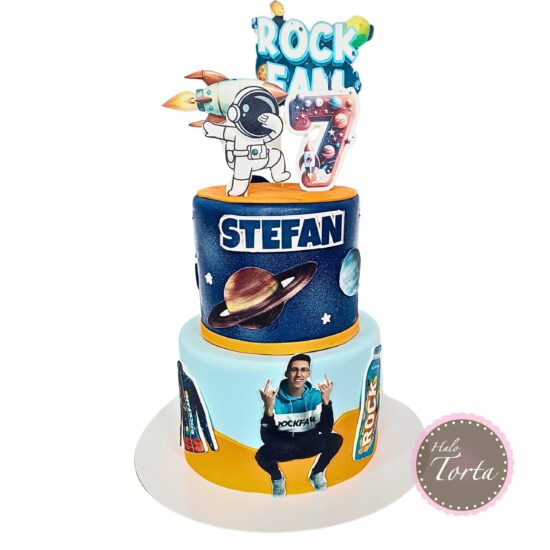 Rockfam rođendanska torta