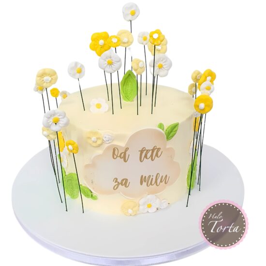 Cvetno polje torta