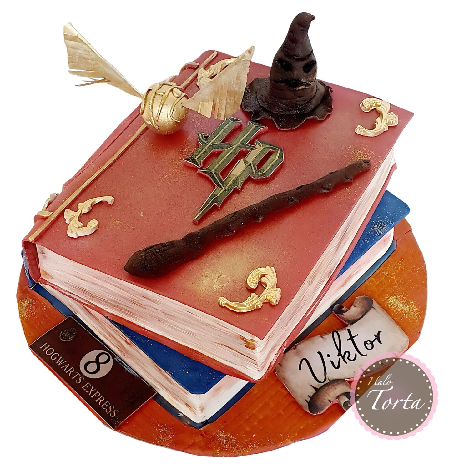 dt2353-Torta Harry potter knjige2a Torta Harry potter knjige2a