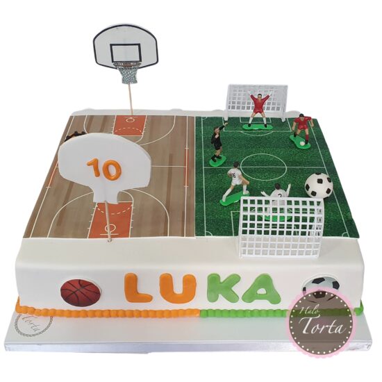 Dva terena – jedna torta