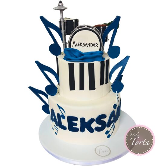 dt2357-Muzička torta za dečaka