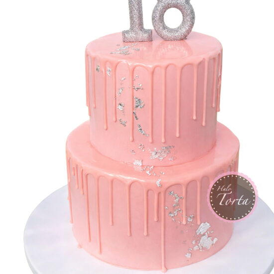 Elegantna rođendanska torta – 18