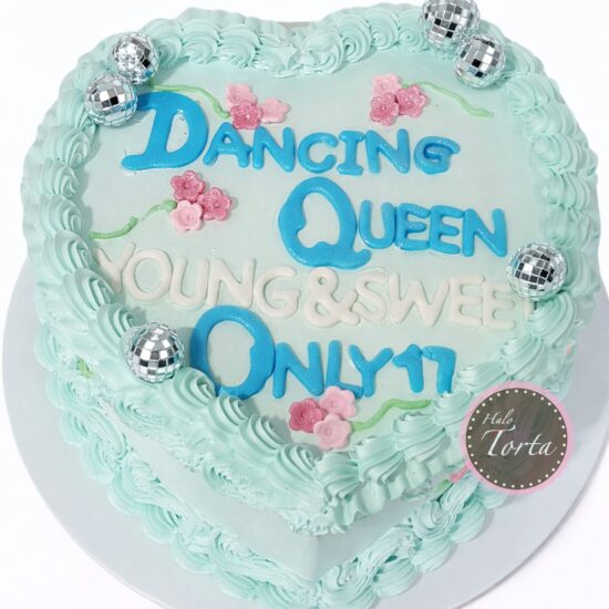 dt2376-Dancing Queen torta