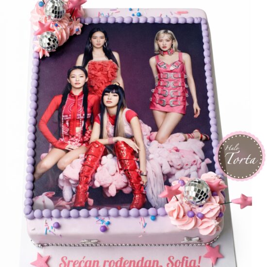 dt2395-Torta K-pop zvezde