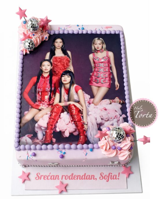 dt2395-Torta K-pop zvezde