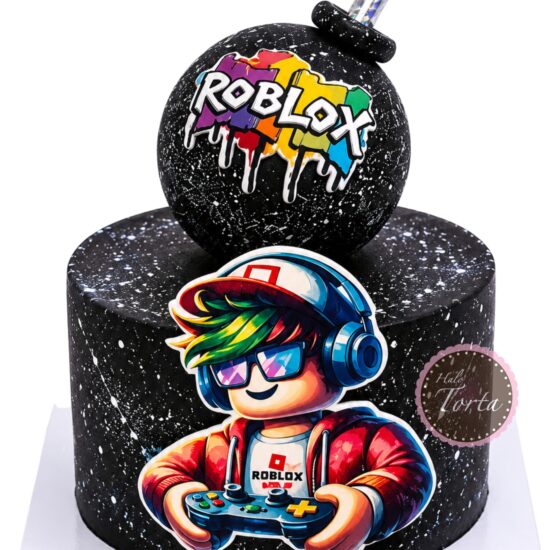 dt2404-Roblox Gamer Bomb torta