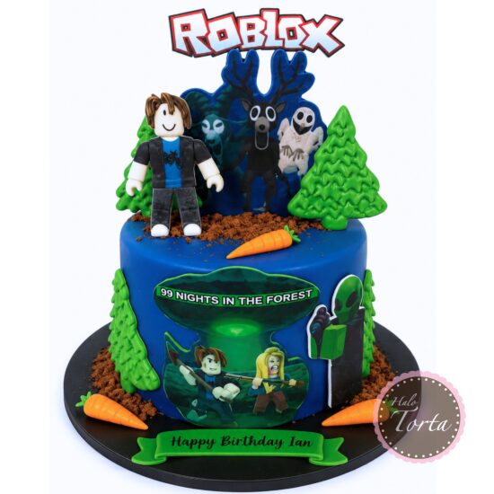 Roblox Night Forest torta
