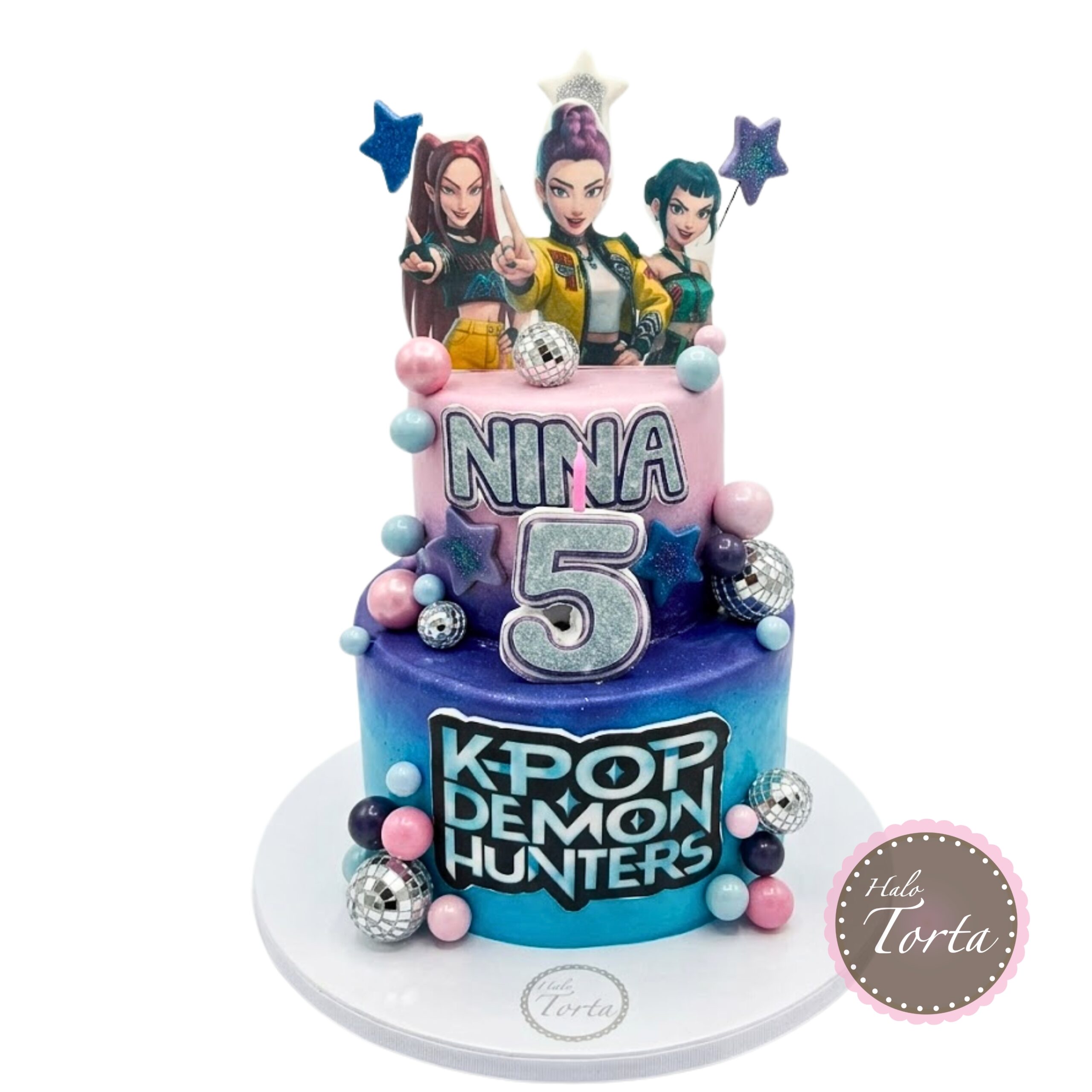 dt2412-K-Pop Party torta K-Pop Party torta