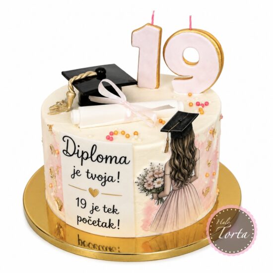 dt2441-Torta Diploma je tvoja Torta Diploma je tvoja