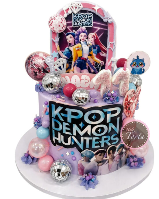 Torta K-pop Demon Hunters
